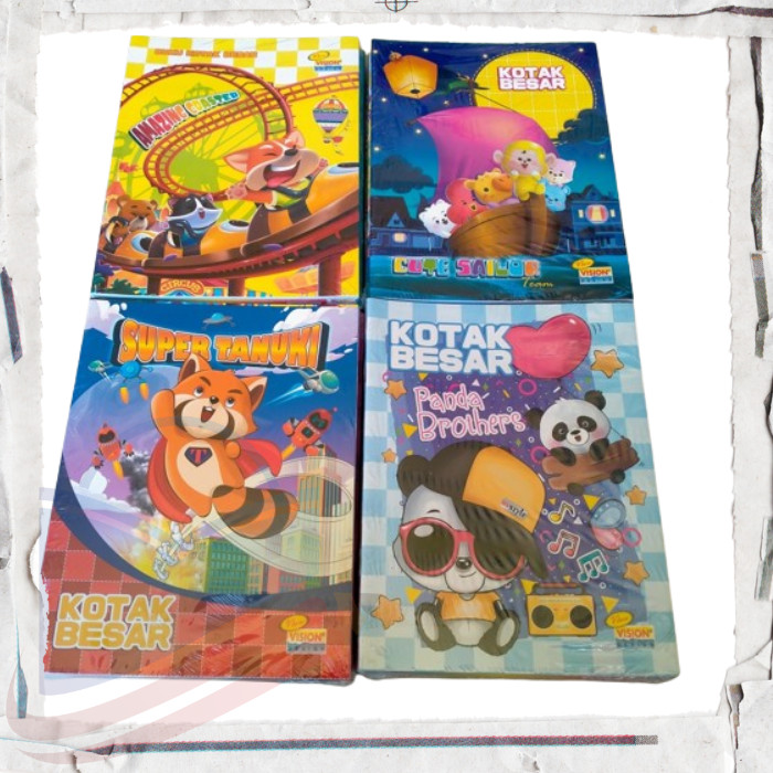 

Buku Tulis Vision Kotak Besar 30 Lembar Satuan