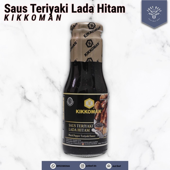 

New Produk-[sukron_86] Kikkoman Blackpepper Sauce - 300gr