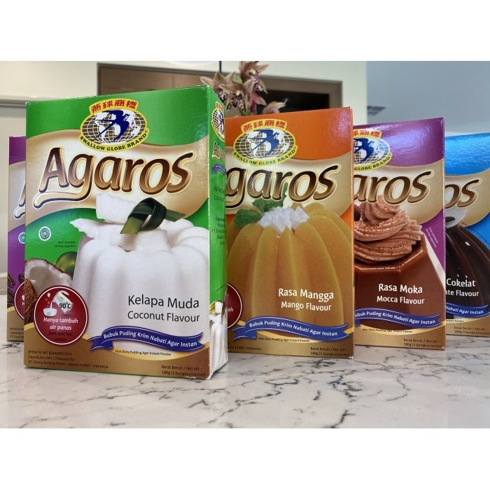 

Agaros Puding - Swallow Globe Brand - Coklat