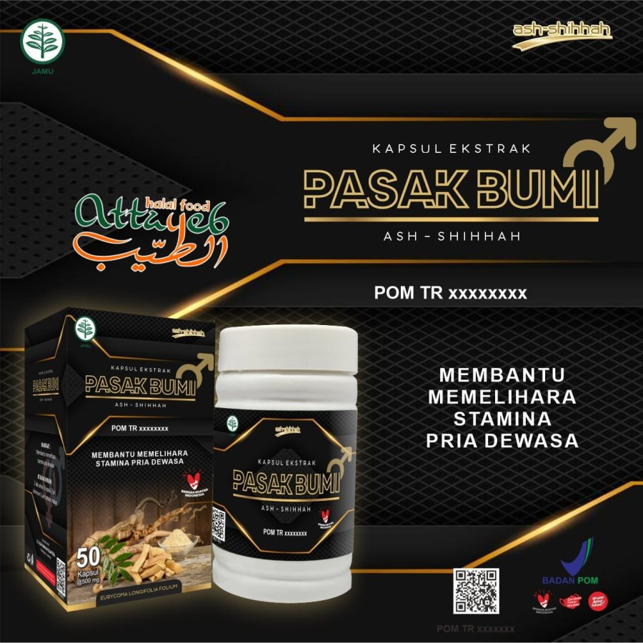 

KAPSUL PASAK BUMI ASH-SHIHAH 60 KAPSUL ORIGINAL UNTUK Kuat Tempur BPOM)