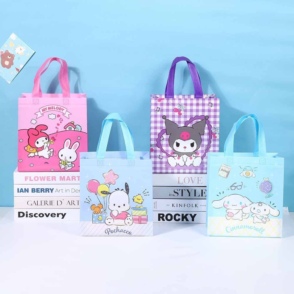 

TAS KADO BESAR GOODIE BAG HAMPERS GIFT SOUVENIR ACARA SYUKURAN ULANG TAHUN SANRIO CINNAMOROL KUROMI MELODY POCHACO