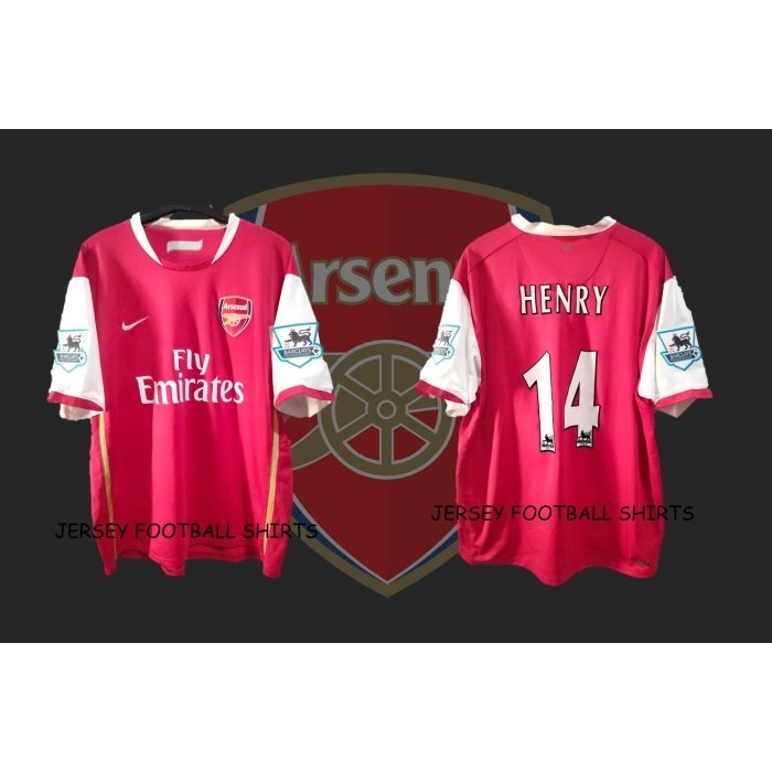 Original Jersey Arsenal Home 2006-2007-2008 Thiery Henry