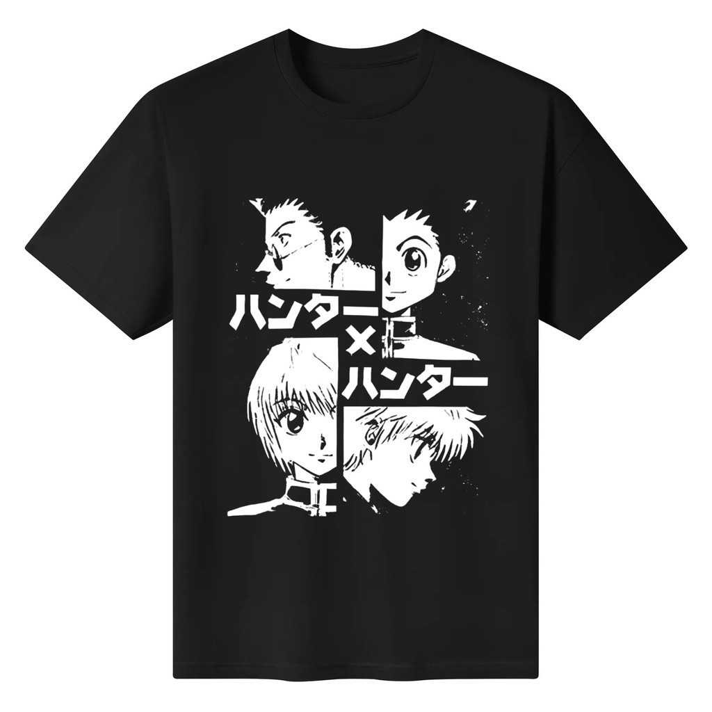 ANIME SHIRT - ETQT  HUNTER X HUNTER ROUND NECK  Cotton High Quality Unisex T-shirt