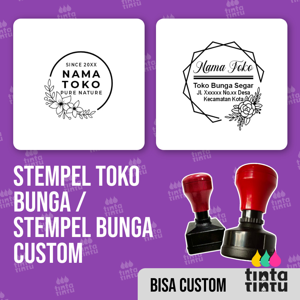 

Stempel Toko Bunga / Stempel Bunga Custom