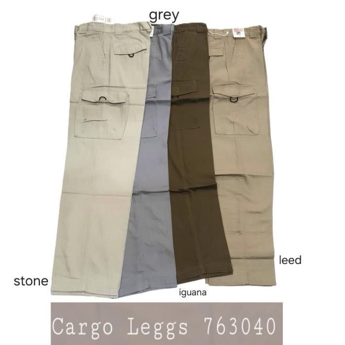 Perk celana cargo panjang tactical pants LGS leggs cokelat krem abu pria cowo - leed, 27