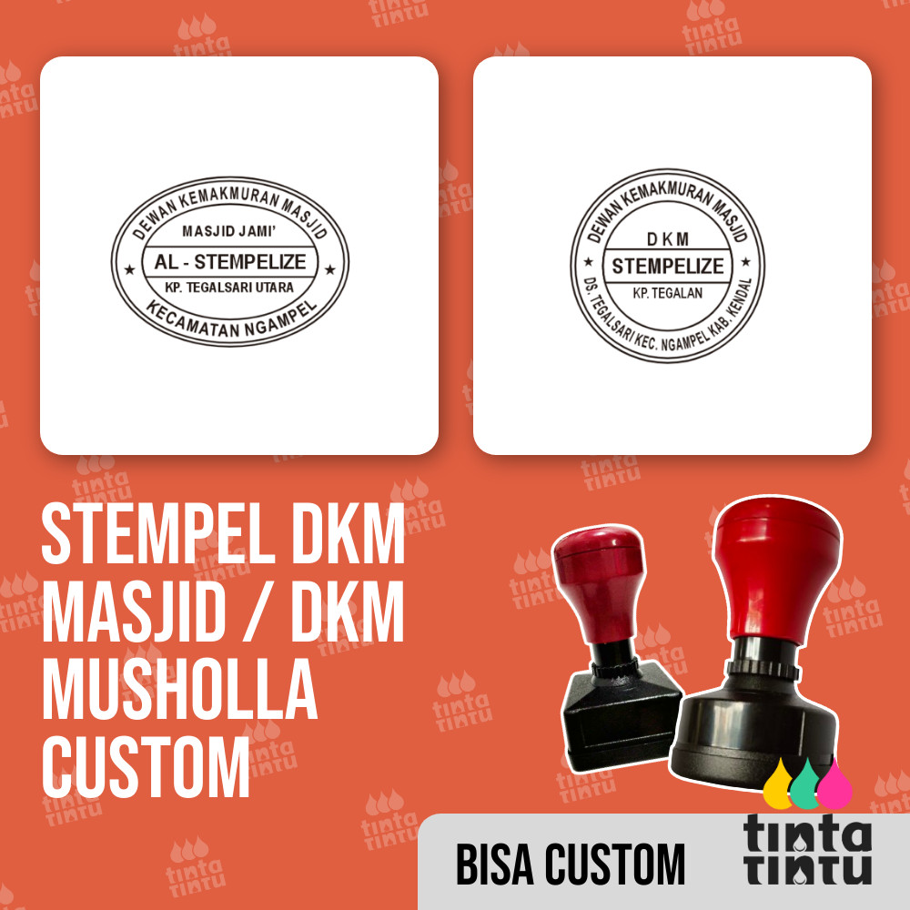 

Stempel DKM Masjid / DKM Musholla Custom