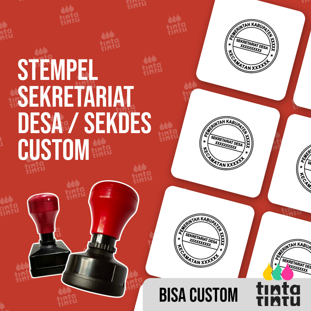 

Stempel Sekretariat Desa / Sekdes Custom