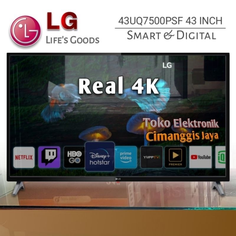 TV LED LG 43 INCH SMART DIGITAL