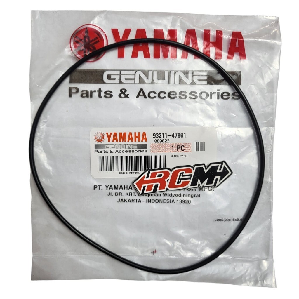 93211-47801 ORING O RING SEAL SIL KRUK AS MIO M3 MIO CW ORI ORIGINAL YAMAHA YGP ASLI
