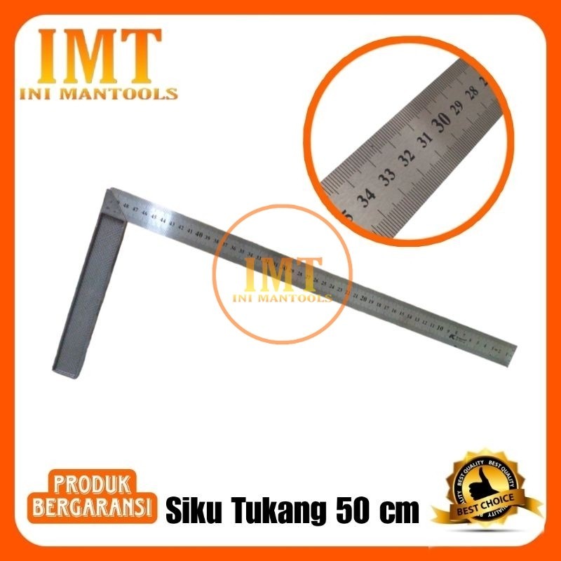 

YEN Kapusi Siku Penggaris 50cm / Penggaris Siku 50cm K-2604