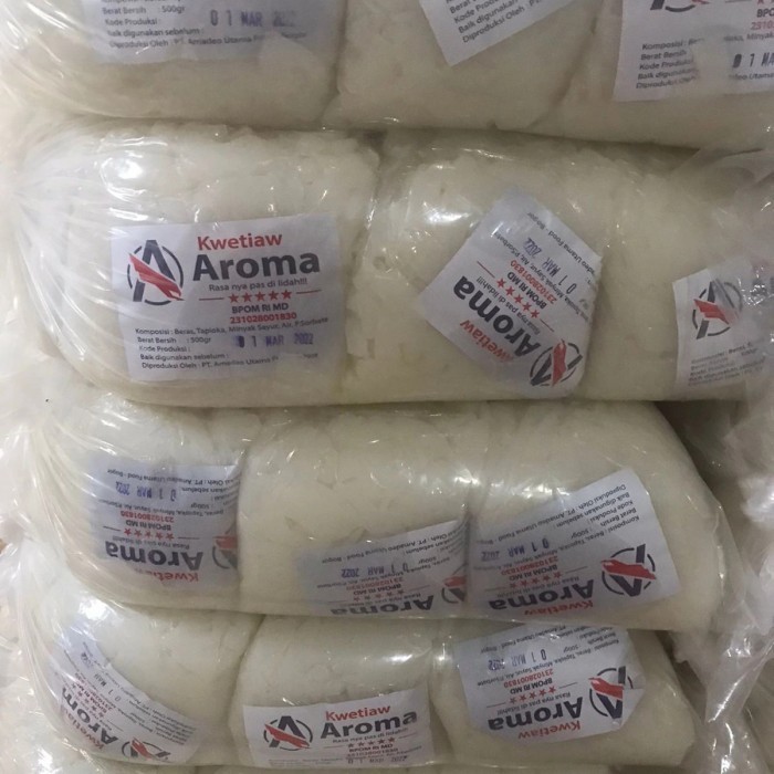 

Grosir Kwetiau Kalimantan Aroma / Kuetiaw Mentah / Kuetiao Basah