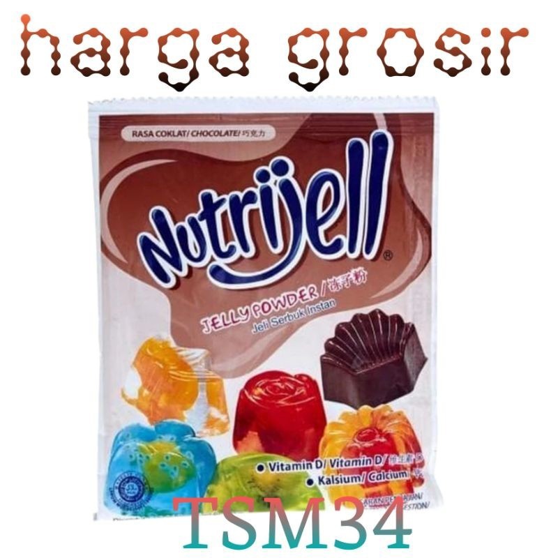 

harga grosir nutrijell rasa cokelat chocolate 20g