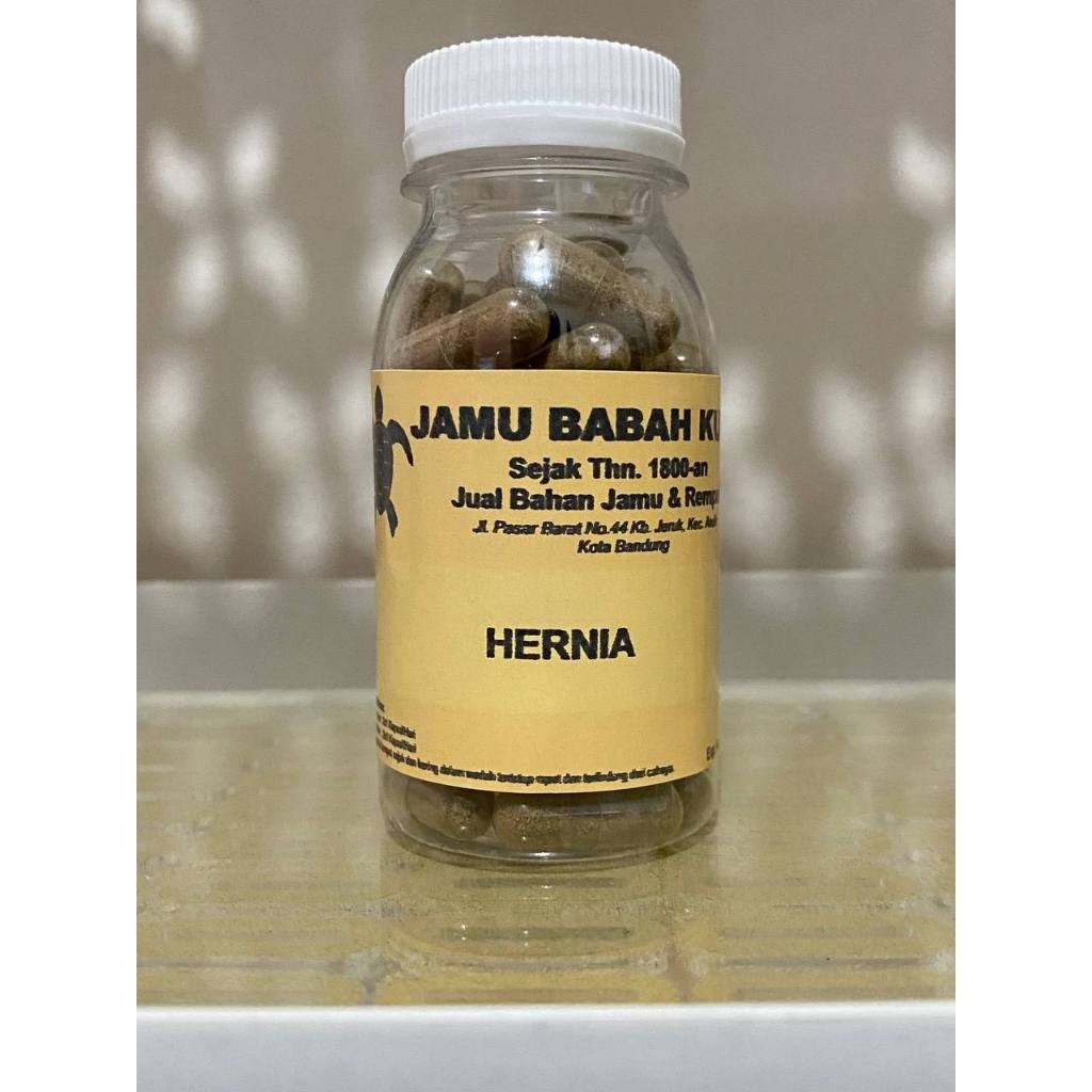 

Jamu Babah Kuya - Hernia (50 Kapsul) Herbal