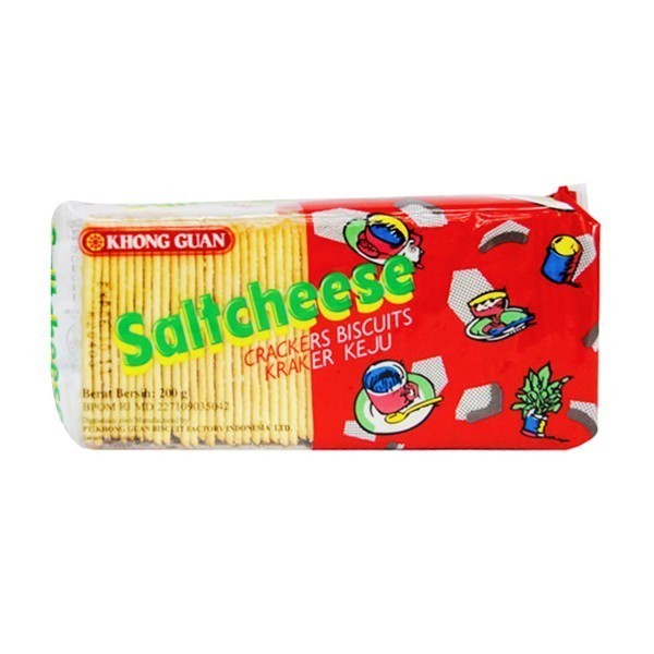 

Khong Guan Salt Cheese Crack 200 Gr Diskon