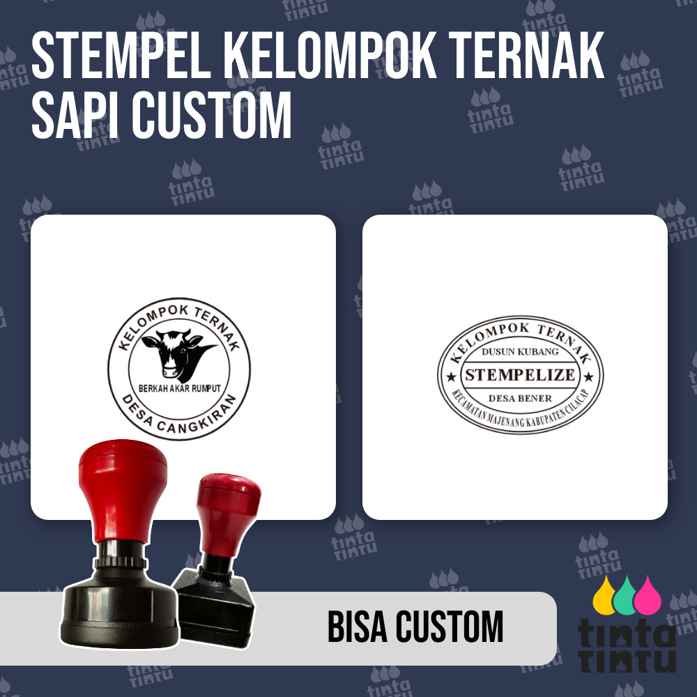 

Stempel Kelompok Ternak Sapi Custom