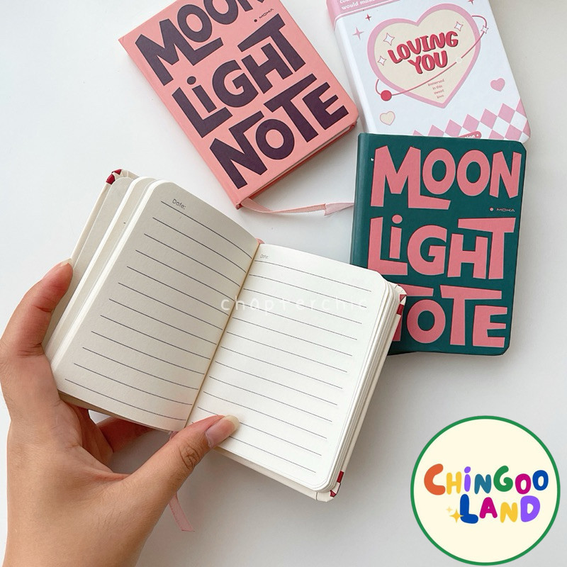 

Chingooland Coquette Memo A7 Notebook Notes Buku Tulis