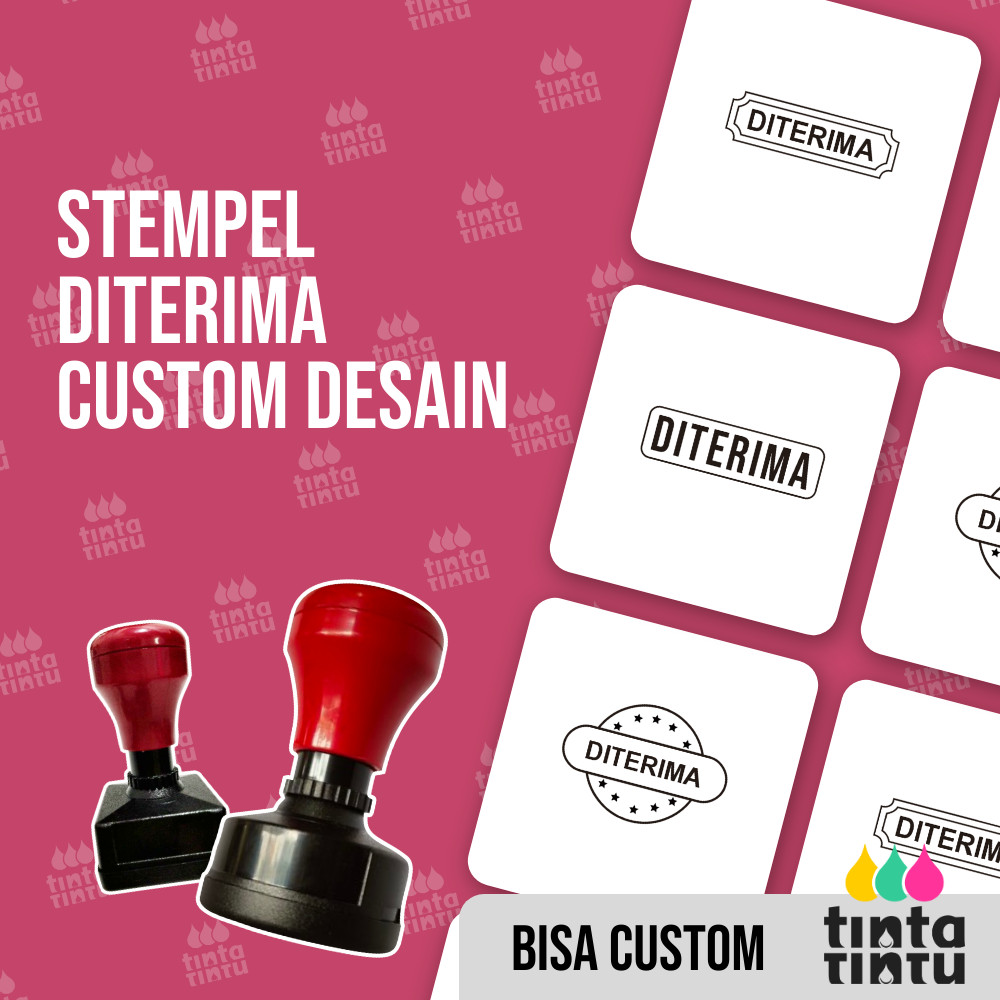 

Stempel Diterima Custom Desain