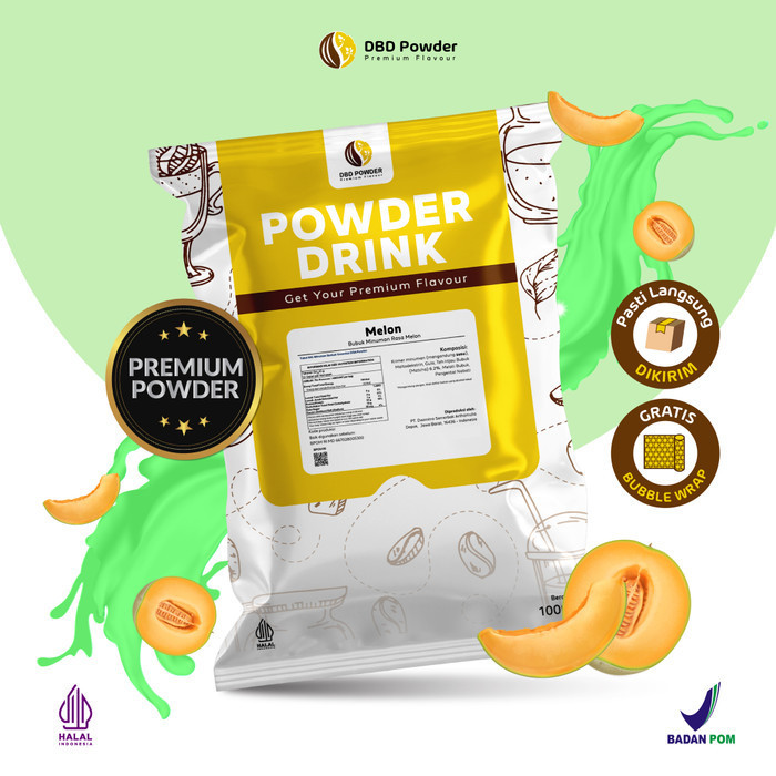 

[Ready] Bubuk Minuman Melon - Powder Melon Milkshake