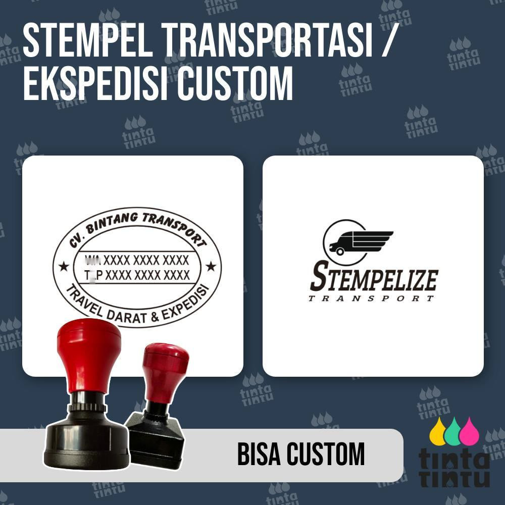 

Stempel Transportasi / Ekspedisi Custom