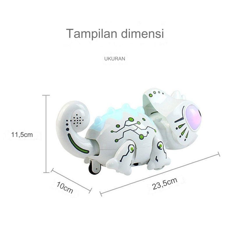 Bunglon Devuring/Mainan Dinosaurus Remote Control/Bunglon Devuring/Hewan Peliharaan Elektronik/Tyran