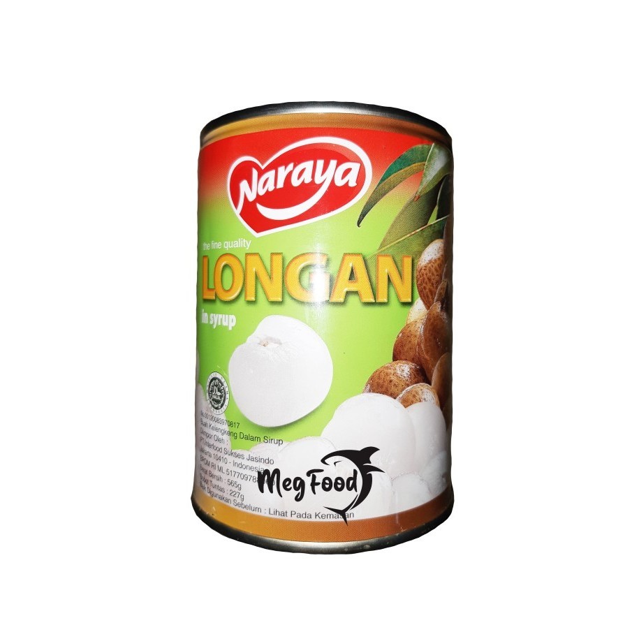 

Naraya Longan in Heavy Syrup Kaleng 565 gr