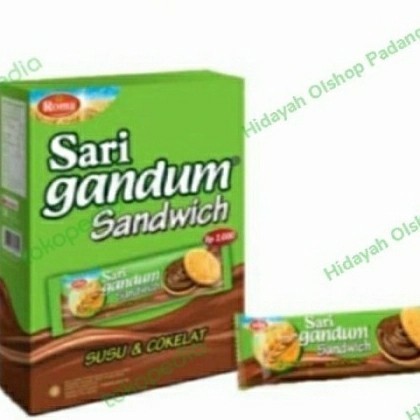 

Roma Sari Gandum Sandwich Box 462gr (12 pcs @38.5 gr)