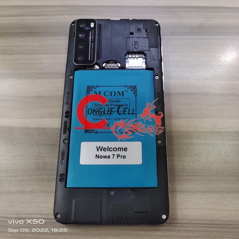 Battery Batere Batre Baterai Double Power Mcom Welcome Nowa 7 Pro BERGARANSI