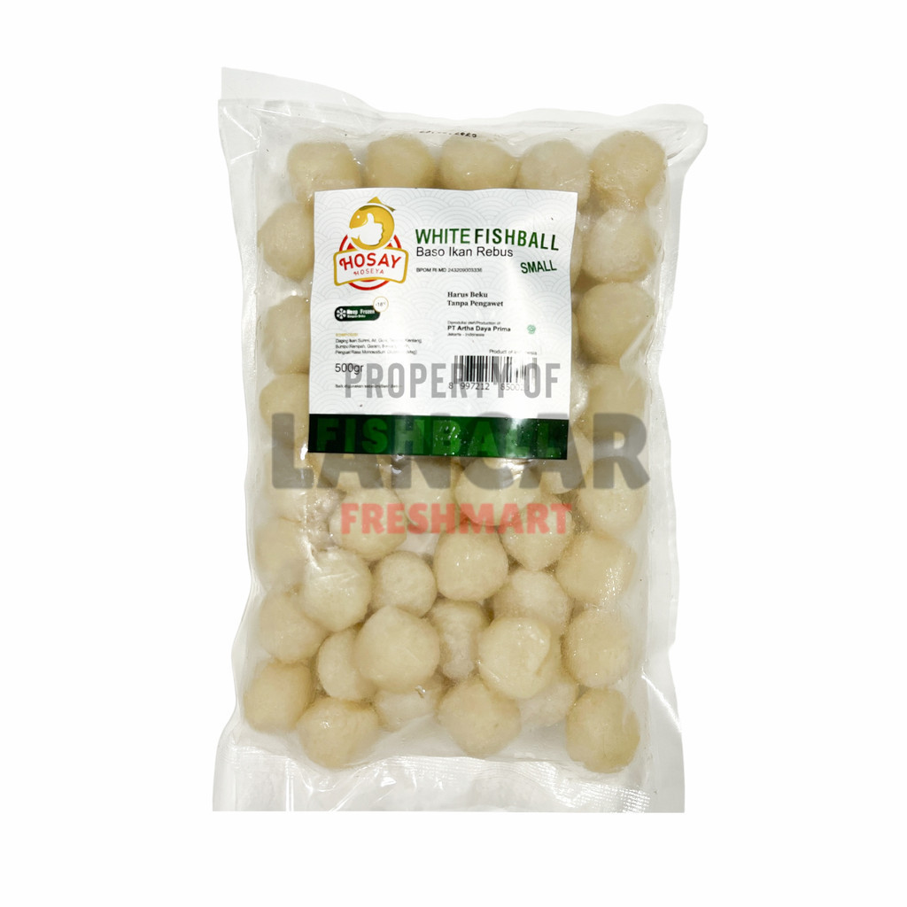 

HOSAY WHITE FISH BALL SMALL 500GR