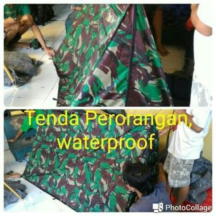 Bifak Bivak Tenda Perorangan TNI / Loreng TNI