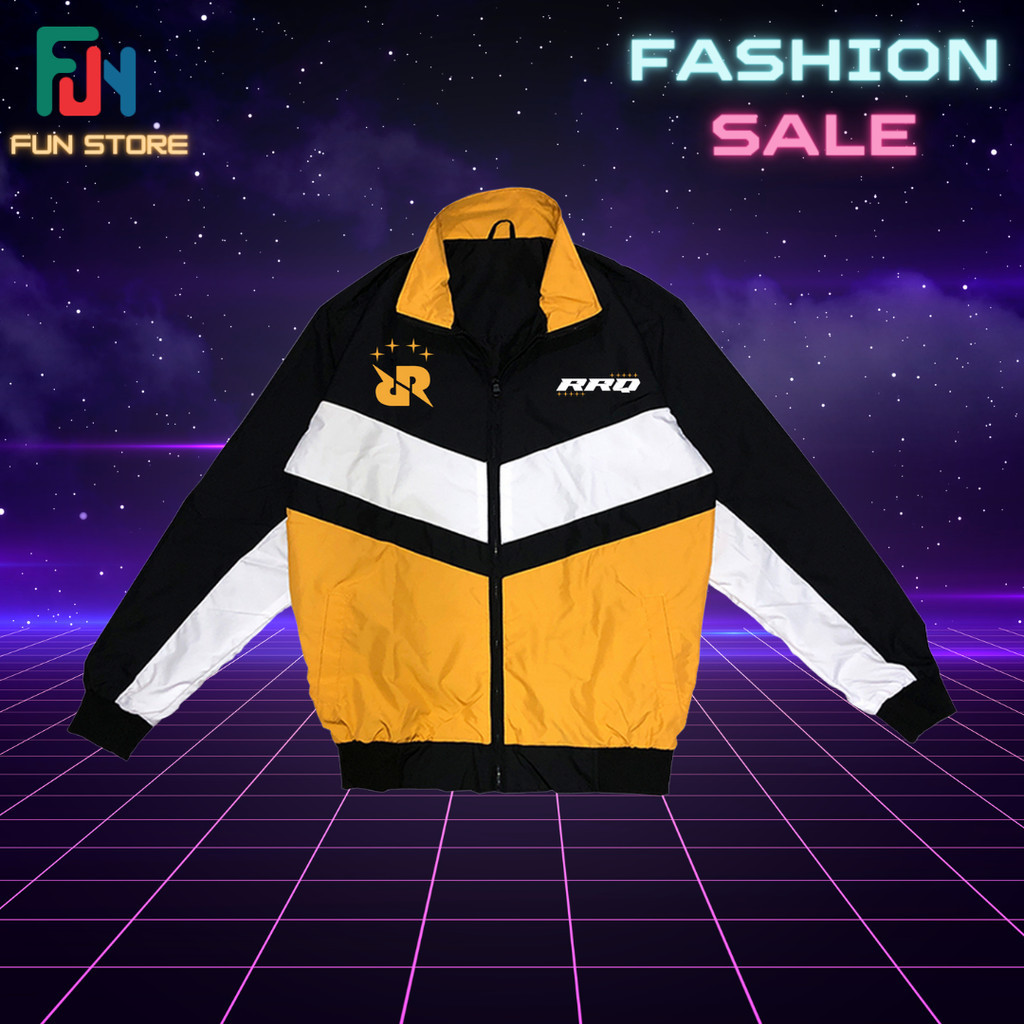 jacket RRQ Hoshi esport onic alter ego evos bigetron echo ap bren Oversize S M L XL XXL XXXL XXXXL X