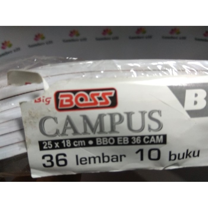 

✨LARIS✨ -Buku Tulis Big Boss Campus 36 Lembar