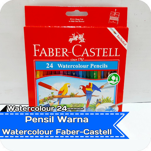 

✨LARIS✨ -Pensil Warna Watercolour 12 - 24 - 36 - 48 Faber-Castell - Watercolour 12
