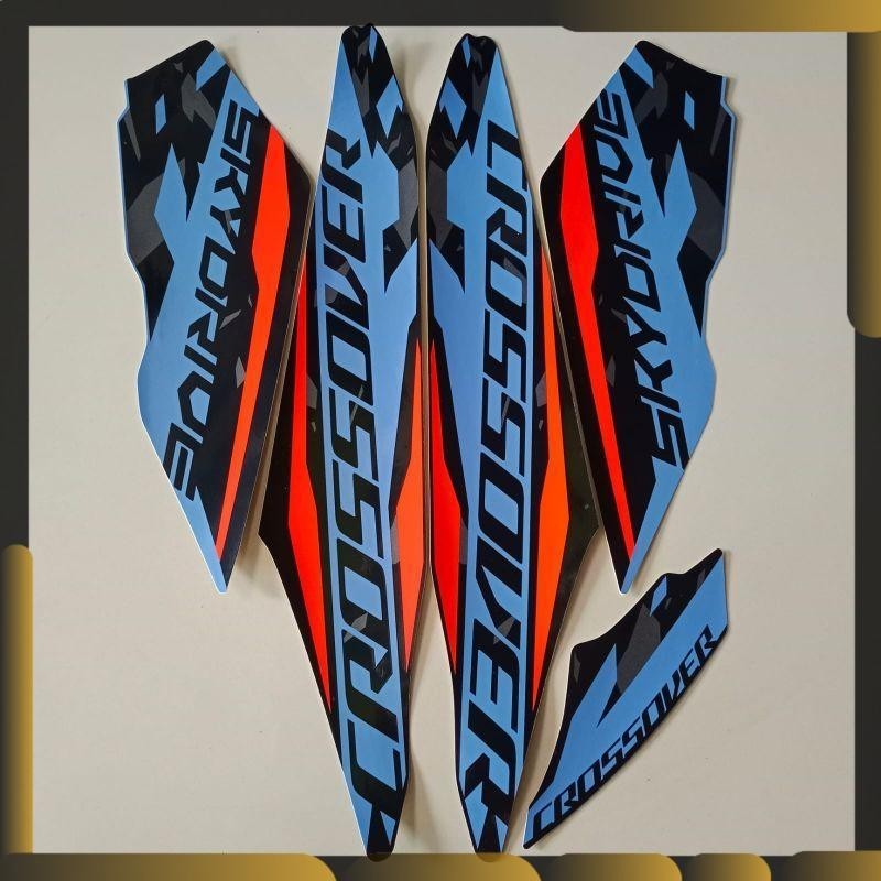 Striping Suzuki SkyDrive sky drive crossover 2020 stiker motor