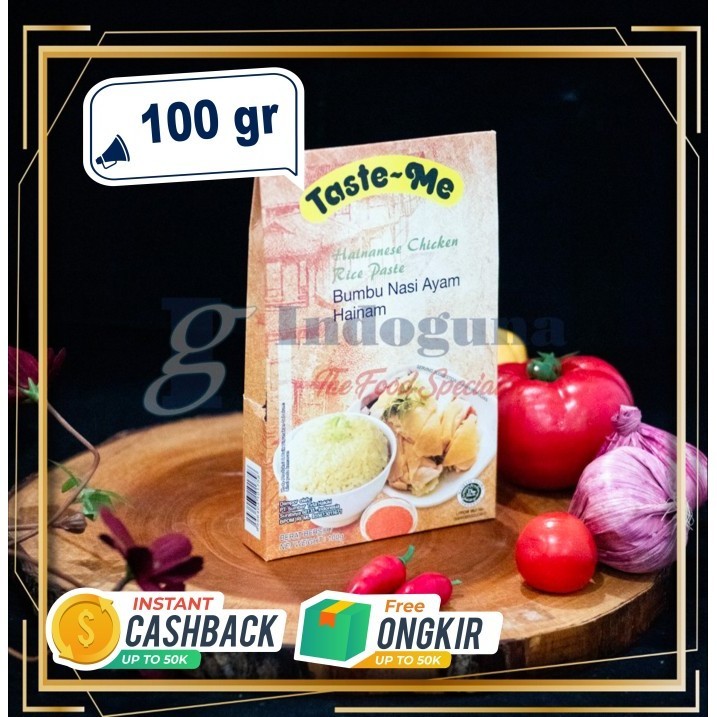 

Taste-Me Hainanese Chicken Rice Paste / Bumbu Nasi Ayam Hainam 100gr