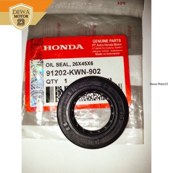 Sil Kruk As KWN Seal  CVT sil magnet Kiri Honda Vario 125 OLD Vario 125 LED Vario 150 LED 91202 KWN 