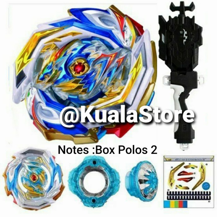 [Terbaru]Sale Beyblade Burst GT DX Rise Imperial Dragon B154 Gangsing Bayblade - Box Polos 2