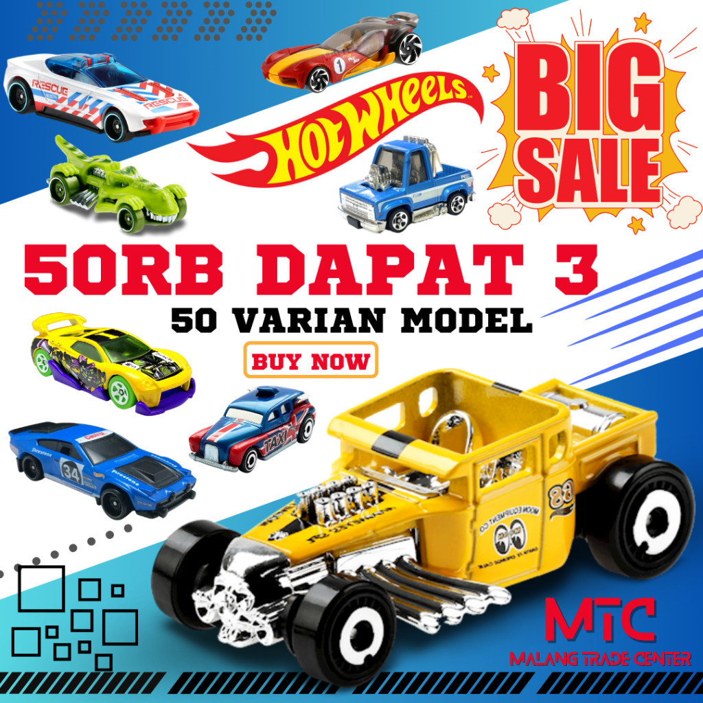 KEREN Hot Wheels Original Bisa Pilih - Diecast Mobil - Mainan Mobil Anak Asli MATTEL PRO+