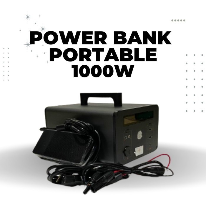 TERBARU Power Station Portable 1000w Power Bank Besar