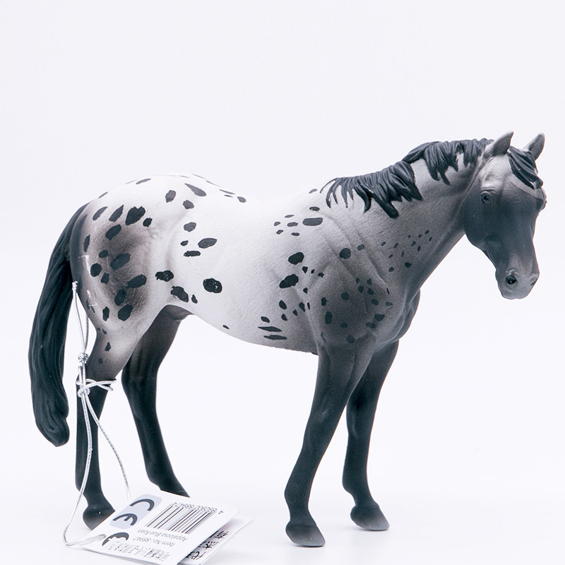 2022 CollectA Horse Country Farm Animals Appaloosa Blue Roan Scale 1:20 PVC Simulational Model Toys 
