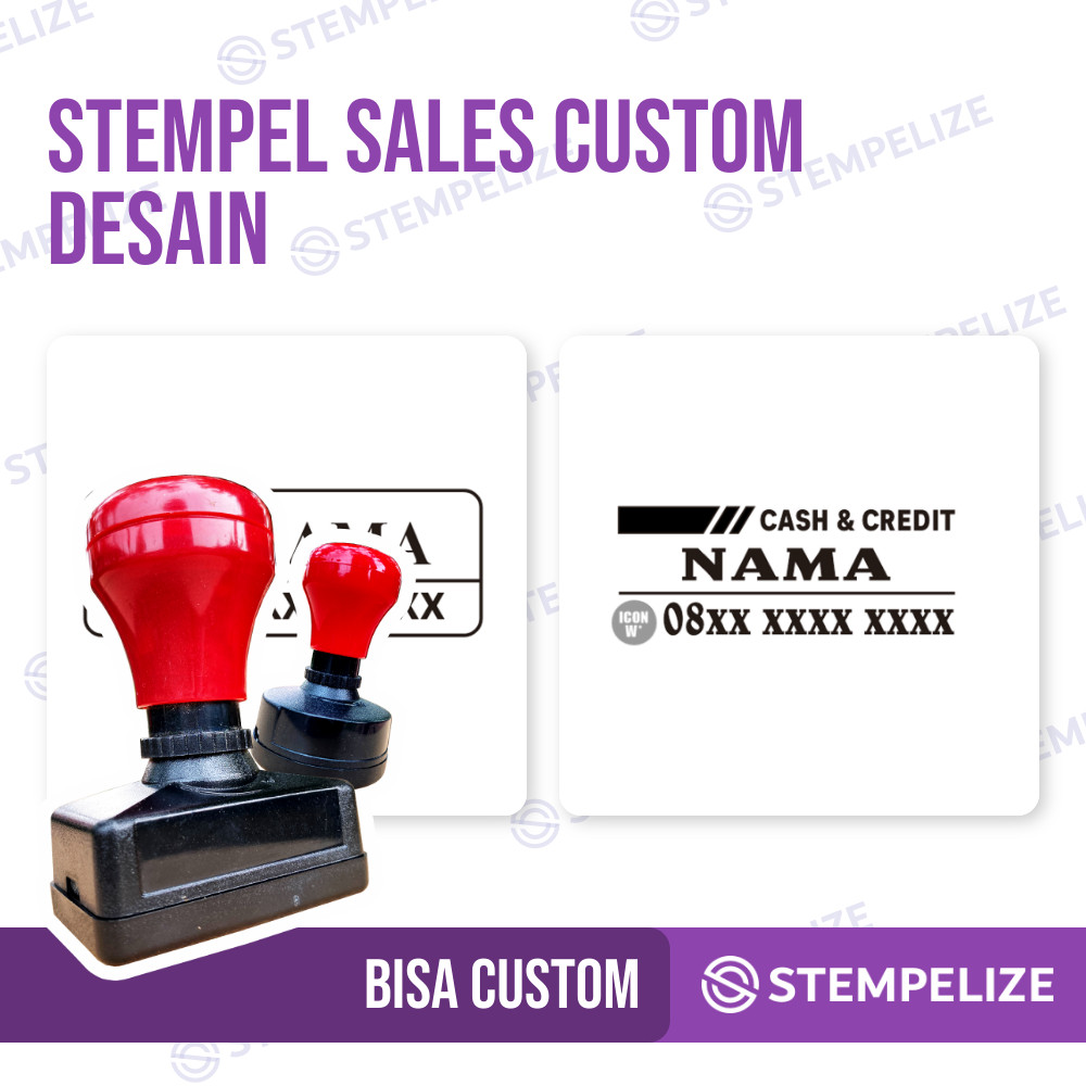 

Stempel Sales Custom Desain
