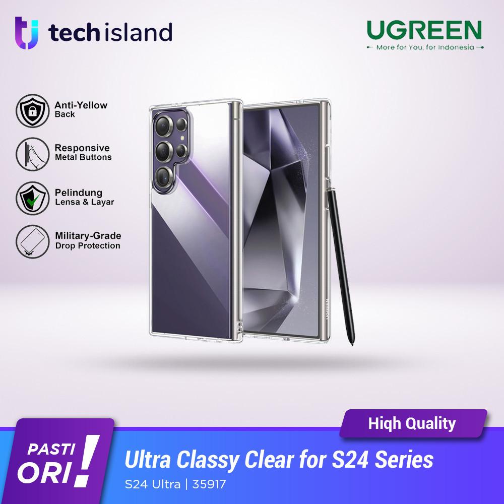 Ugreen Case Ultra Thin S24 Series S24 S24+ S24 Ultra Soft Case Ultra Classy Clear