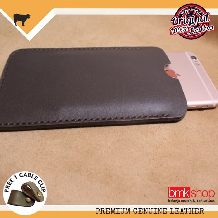 LEATHER POUCH SAMSUNG, IPHONE, ASUS, VIVO, OPPO, XIAOMI BISA CUSTOM HP