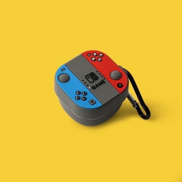 Case Baseus WM02 3D Kartun Lucu Casing Earphone TWS Pelindung Cover - Nintendo