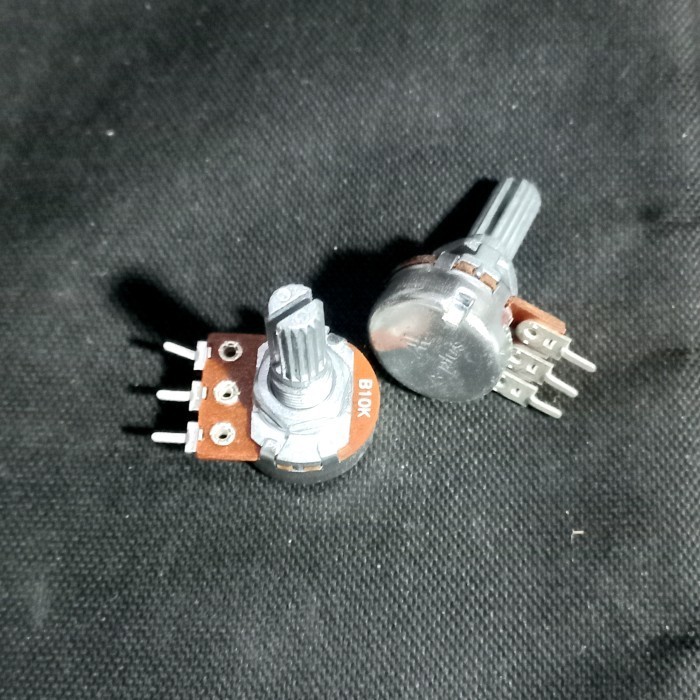 potensio mono 10k rotary as pendek meter B10K 103 B103 B A PLUS APLUS F