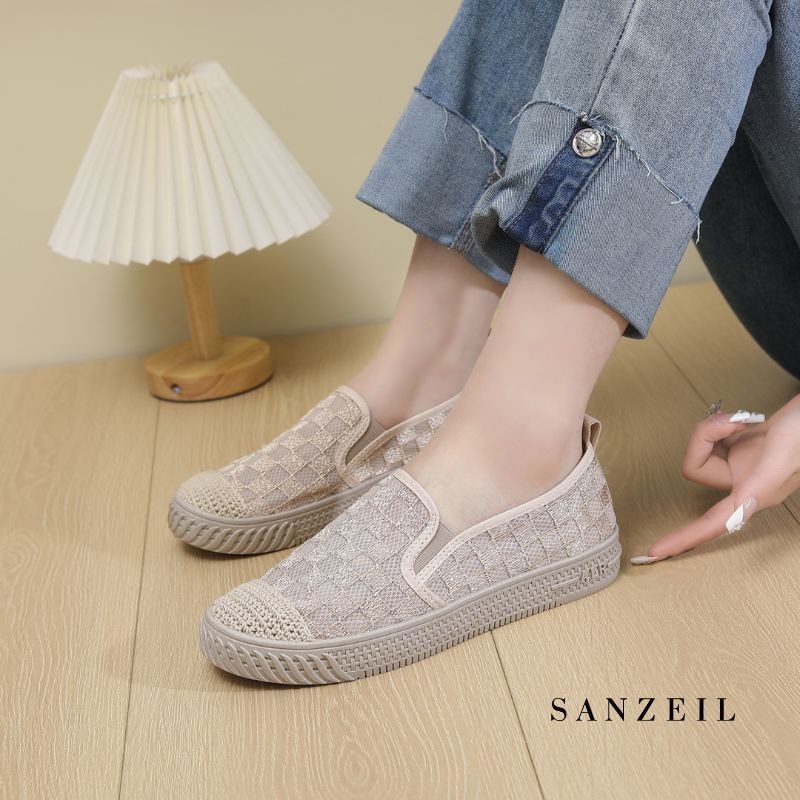 Sanzeil Espa - Sepatu Slip On Wanita Fashion Casual Trendy Shoes 20256