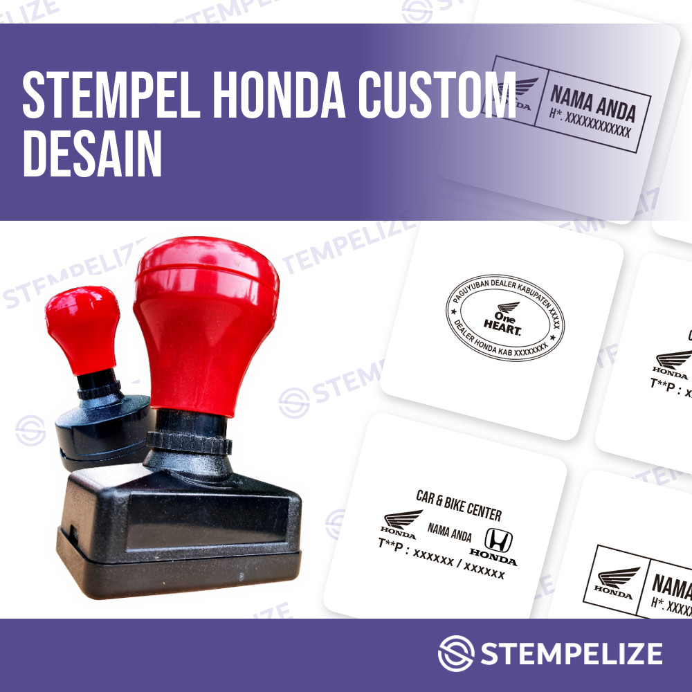 

Stempel Honda Custom Desain