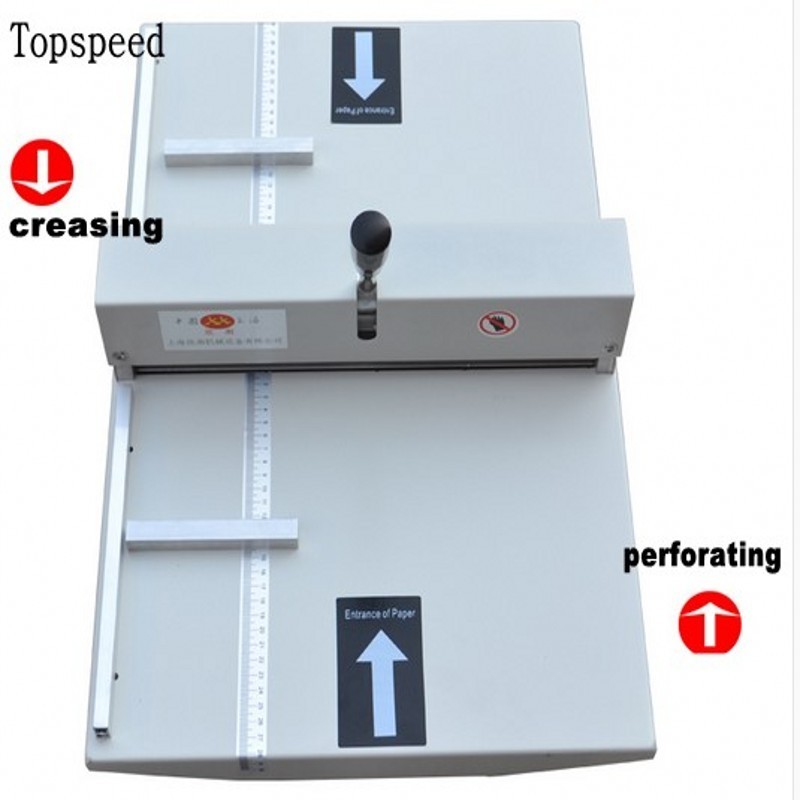 

Hand Paper Creaser And Perforator Machine 2 in 1 Combo 340mm