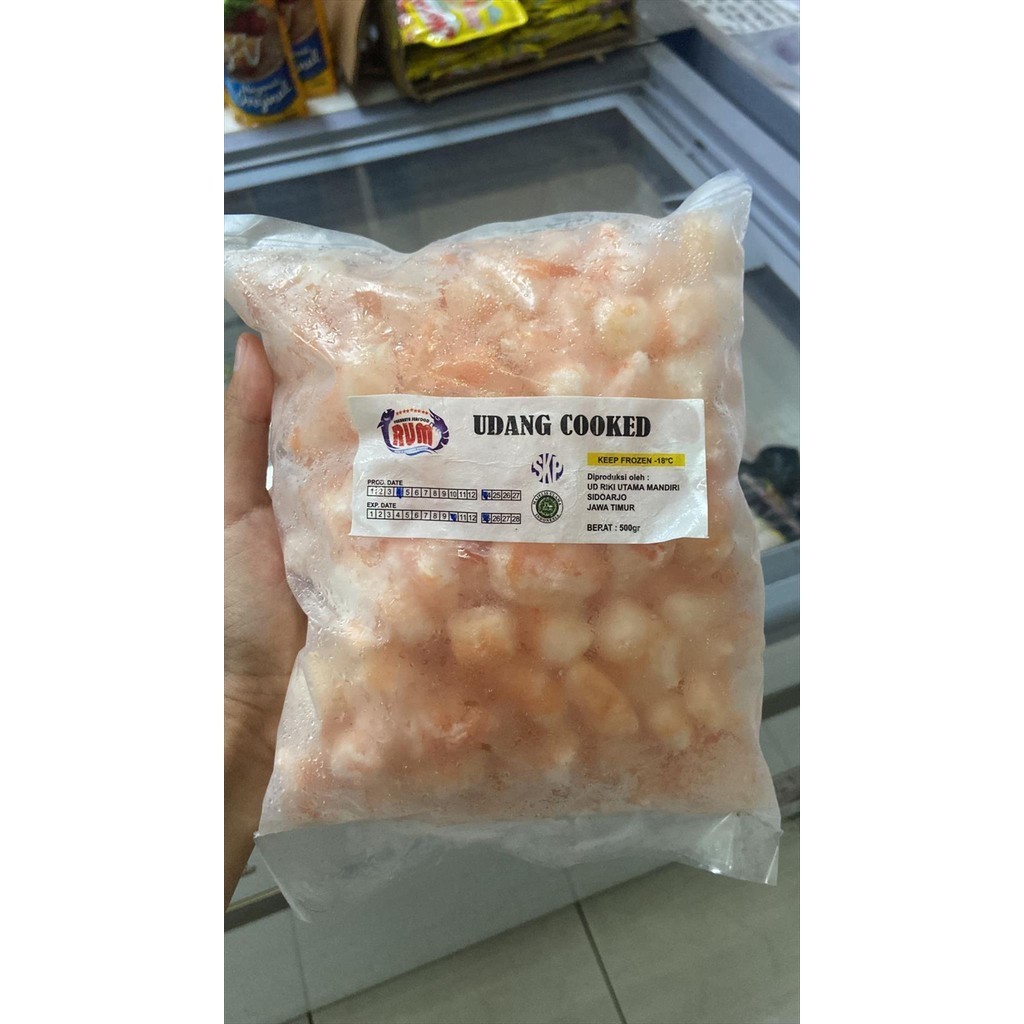 

UDANG VANAME COOK 500gr - POTONG KECIL