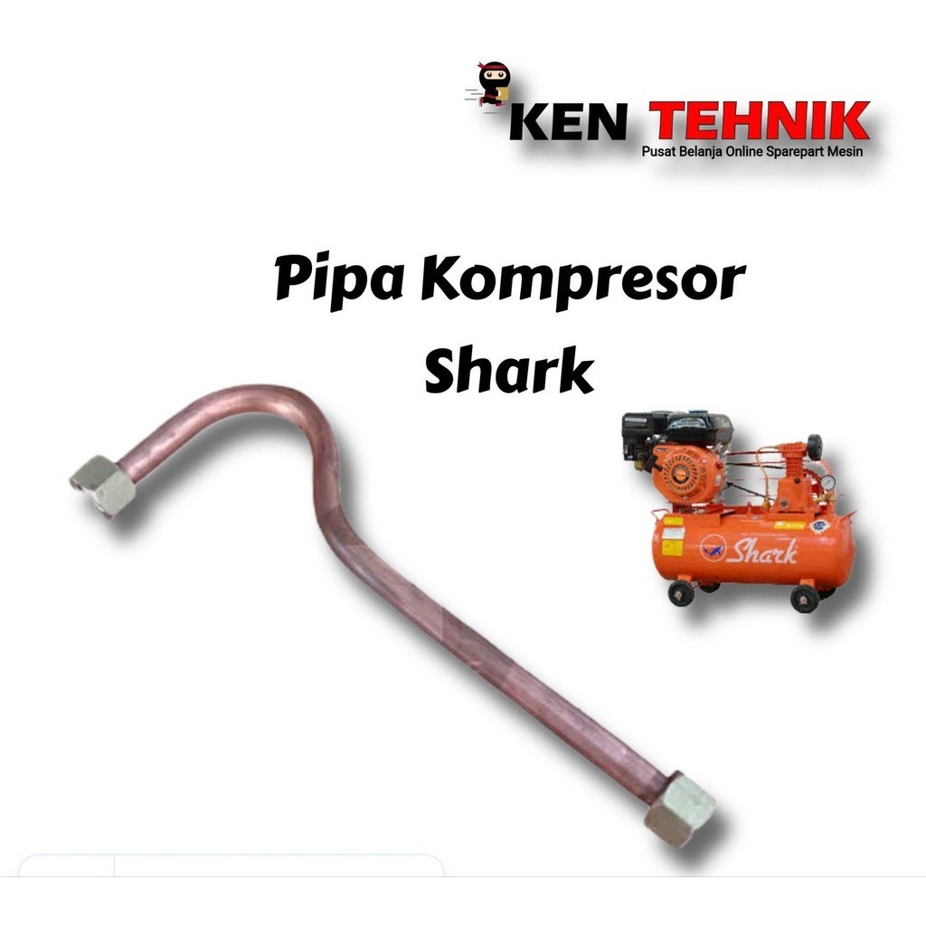 Selang Pipa Tembaga Kompresor Angin Shark 1/4hp