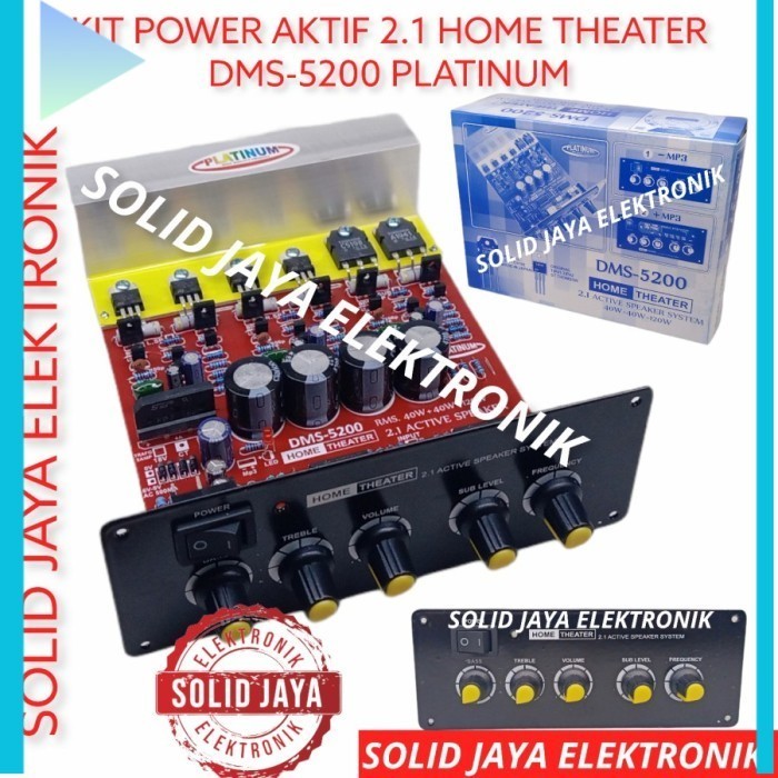 Power Speaker Aktif 2.1 DMS5200 Kit Home Teather DMS 5200 DMS-5200